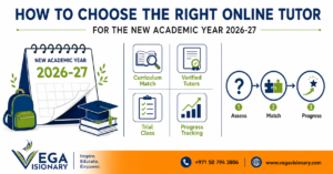 How to choose the right online tutor in Dubai for the 2026-27 academic year infographic