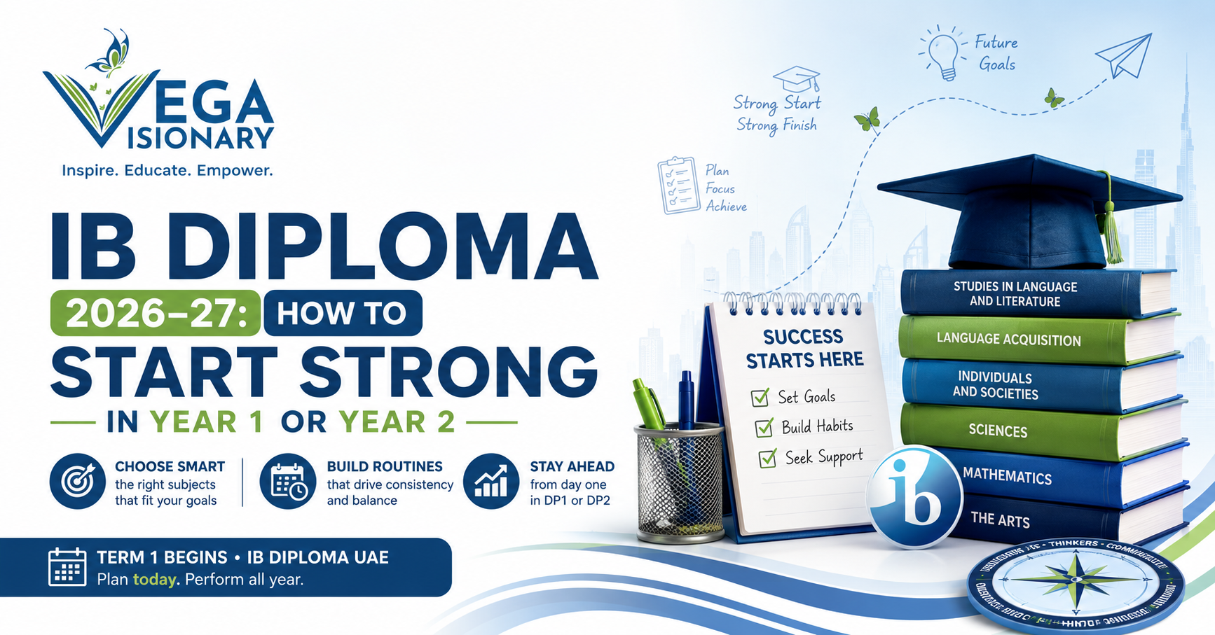 IB Diploma 2026-27 UAE: How DP1 and DP2 Students Start Term 1 Strong IB Diploma 2026-27 UAE: How DP1 and DP2 Students Start Term 1 Strong